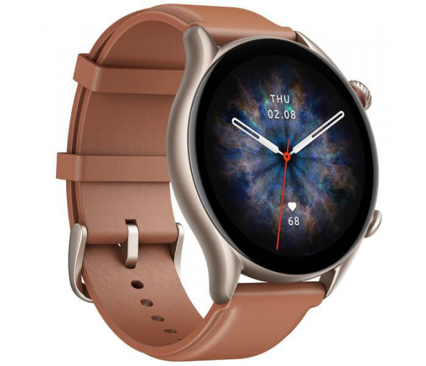 Amazfit Amazfit GTR 3 Pro Brown Leather - 693124 - zdjęcie 3